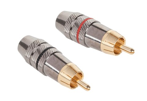 Wtyk RCA metalowy HD-291 Wtyk RCA metalowy HD-291