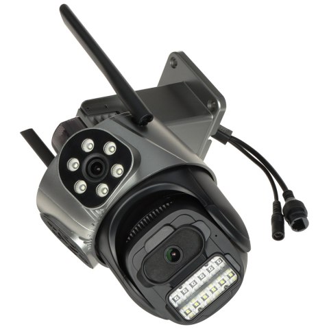KAMERA IP OBROTOWA ZEWNĘTRZNA ICSEE-W92SD-3 Wi-Fi Full-Color PANORAMICZNA 3 X 3 Mpx 3 X 3.6 mm KAMERA IP OBROTOWA ZEWNĘTRZNA ICSEE-W92SD-3 Wi-Fi Full-Color PANORAMICZNA 3 X 3 Mpx 3 X 3.6 mm
