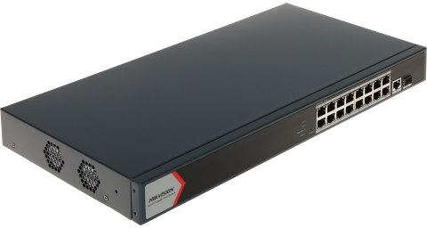 SWITCH POE DS-3E1518P-EI(V2) 16-PORTOWY SFP Hikvision SWITCH POE DS-3E1518P-EI(V2) 16-PORTOWY SFP Hikvision