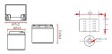 AKUMULATOR 12.8V/50AH/LIFEPO4-MWLJ MW Power