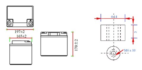 AKUMULATOR 12.8V/50AH/LIFEPO4-MWLJ MW Power AKUMULATOR 12.8V/50AH/LIFEPO4-MWLJ MW Power