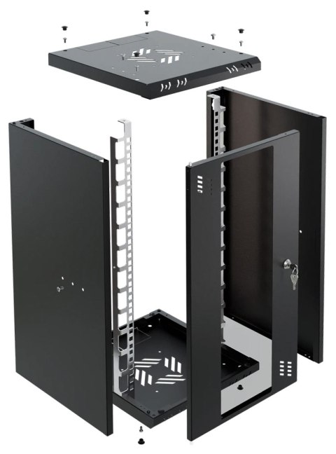 SZAFA RACK WISZĄCA S-RC10-12U-300GB STALFLEX SZAFA RACK WISZĄCA S-RC10-12U-300GB STALFLEX