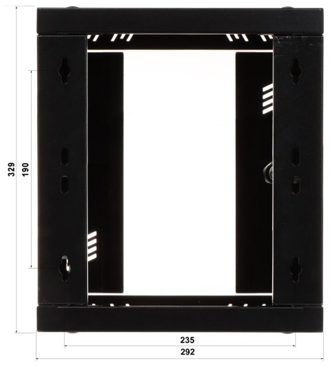 SZAFA RACK WISZĄCA S-RC10-6U-300GB STALFLEX SZAFA RACK WISZĄCA S-RC10-6U-300GB STALFLEX
