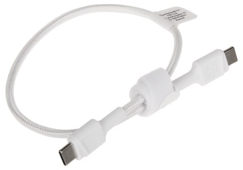 PRZEWÓD USB-C/USB-C/0.3M/W-GC PowerStream 0.3 m Green Cell PRZEWÓD USB-C/USB-C/0.3M/W-GC PowerStream 0.3 m Green Cell