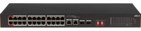 SWITCH PRZEMYSŁOWY POE S3226-24ET-240 24-PORTOWY SFP DAHUA SWITCH PRZEMYSŁOWY POE S3226-24ET-240 24-PORTOWY SFP DAHUA