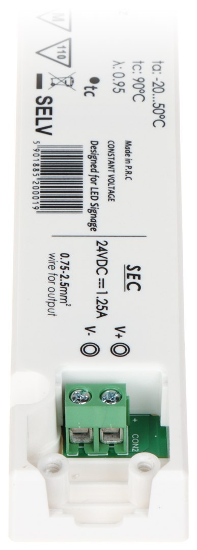 ZASILACZ IMPULSOWY 24V/1.25A-GTPCS ZASILACZ IMPULSOWY 24V/1.25A-GTPCS