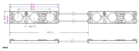 MODUŁ LED MW-MLD-2835-3NW-LENS-4000K MW Lighting MODUŁ LED MW-MLD-2835-3NW-LENS-4000K MW Lighting