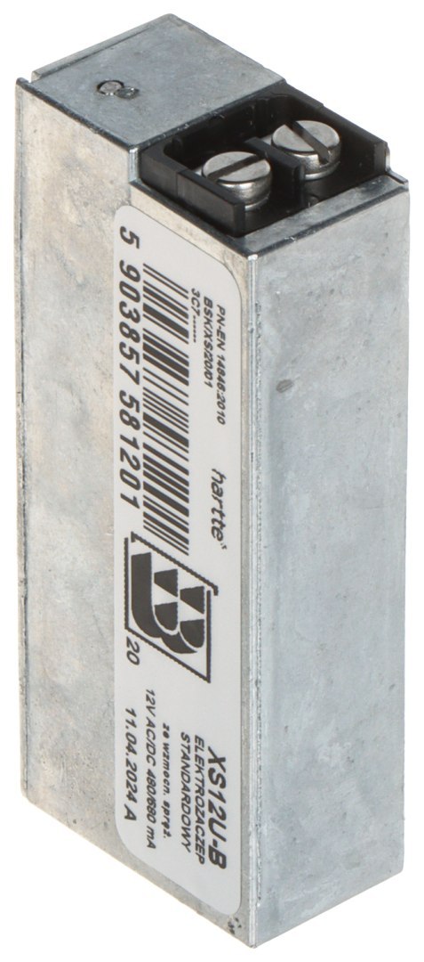 ZACZEP ELEKTROMAGNETYCZNY XS12U-B Hartte BIRA ZACZEP ELEKTROMAGNETYCZNY XS12U-B Hartte BIRA