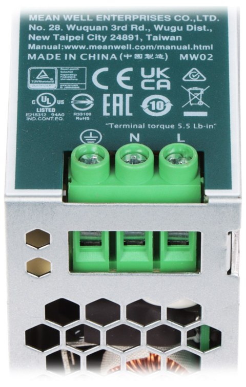 ZASILACZ IMPULSOWY SDR-120-24 MEAN WELL ZASILACZ IMPULSOWY SDR-120-24 MEAN WELL