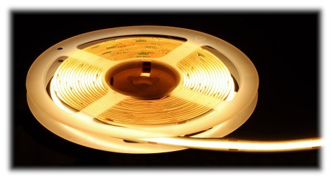 TAŚMA LED LED-COB-12V/8W-WW/5M - 3000 K MW Lighting TAŚMA LED LED-COB-12V/8W-WW/5M - 3000 K MW Lighting