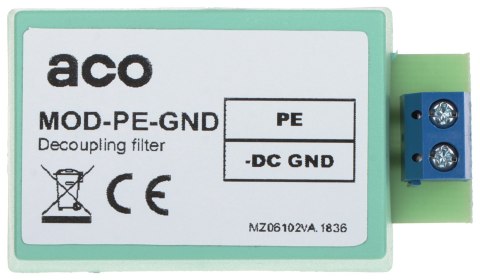 FILTR PRZECIWZAKŁÓCENIOWY MOD-PE-GND ACO FILTR PRZECIWZAKŁÓCENIOWY MOD-PE-GND ACO