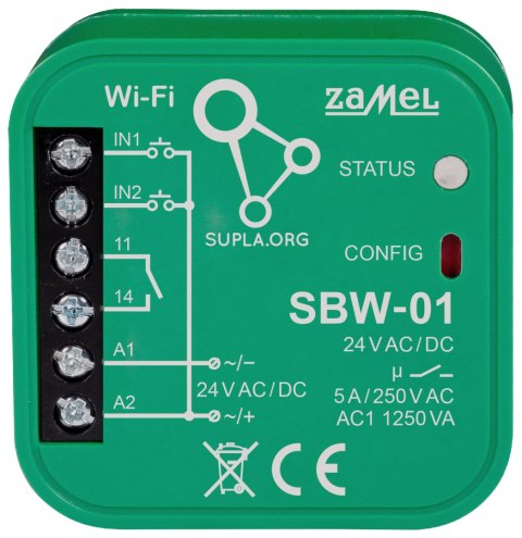 ZESTAW ZSW-01 SUPLA ZAMEL ZESTAW ZSW-01 SUPLA ZAMEL