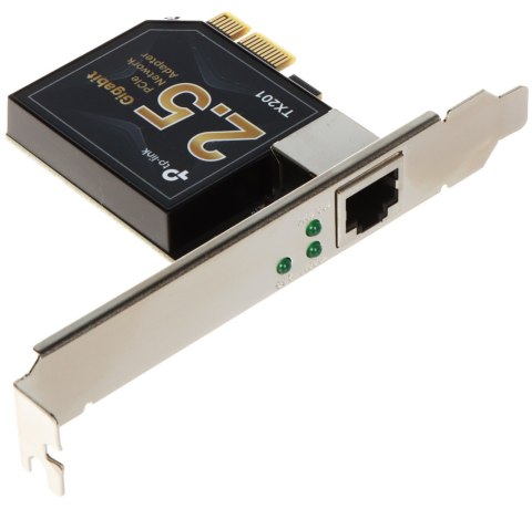 KARTA SIECIOWA ETHERNET PCIE TL-TX201 2.5 Gigabit Ethernet TP-LINK KARTA SIECIOWA ETHERNET PCIE TL-TX201 2.5 Gigabit Ethernet TP-LINK