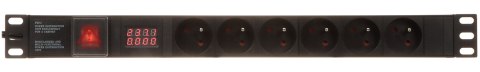 LISTWA ZASILAJĄCA PD-6/R-VA LISTWA ZASILAJĄCA PD-6/R-VA
