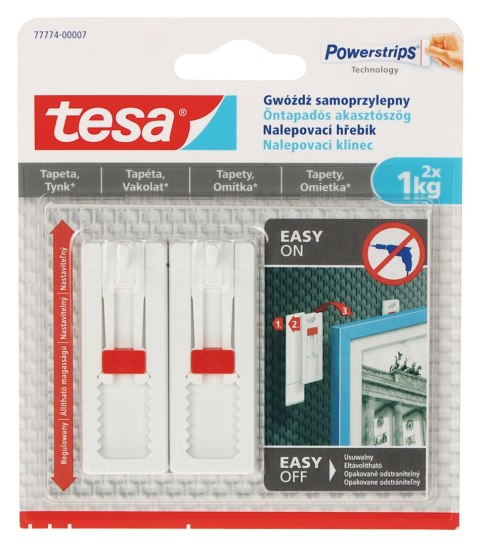 REGULOWANY GWÓŹDŹ SAMOPRZYLEPNY ADHESIVE-NAIL/1 TESA REGULOWANY GWÓŹDŹ SAMOPRZYLEPNY ADHESIVE-NAIL/1 TESA