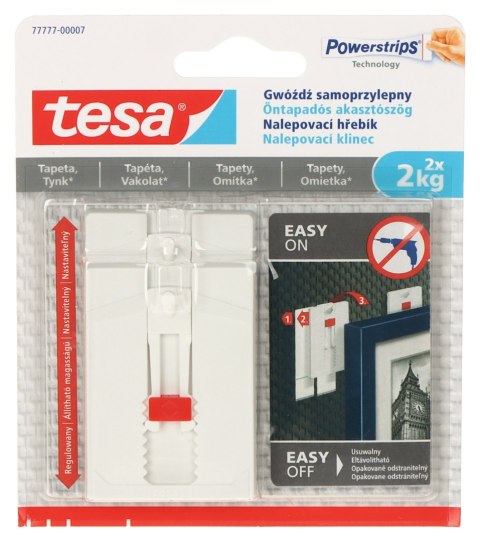 REGULOWANY GWÓŹDŹ SAMOPRZYLEPNY ADHESIVE-NAIL/2 TESA REGULOWANY GWÓŹDŹ SAMOPRZYLEPNY ADHESIVE-NAIL/2 TESA