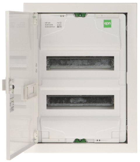 ROZDZIELNICA NATYNKOWA 24-MODUŁOWA MSF-2X12/NT/W/EPN Elektro-Plast ROZDZIELNICA NATYNKOWA 24-MODUŁOWA MSF-2X12/NT/W/EPN Elektro-Plast