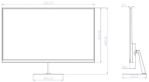 MONITOR VGA, HDMI LM27-C200 27 " DAHUA MONITOR VGA, HDMI LM27-C200 27 " DAHUA