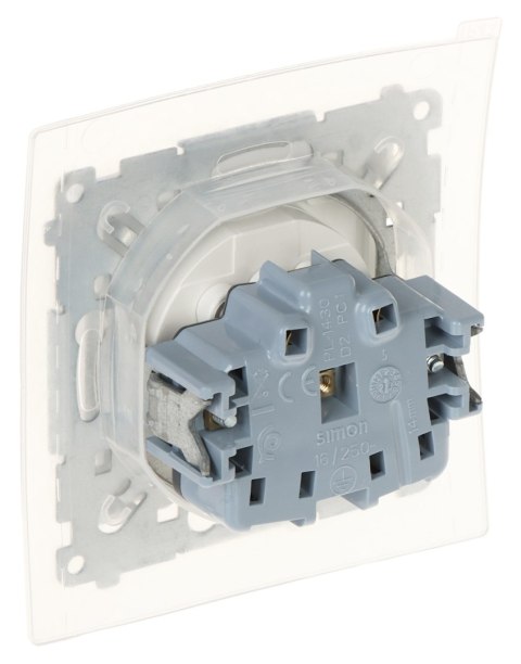 GNIAZDO POJEDYNCZE DGZ1BZ.01/11A-SIMON54 250 V 16 A IP44 GNIAZDO POJEDYNCZE DGZ1BZ.01/11A-SIMON54 250 V 16 A IP44