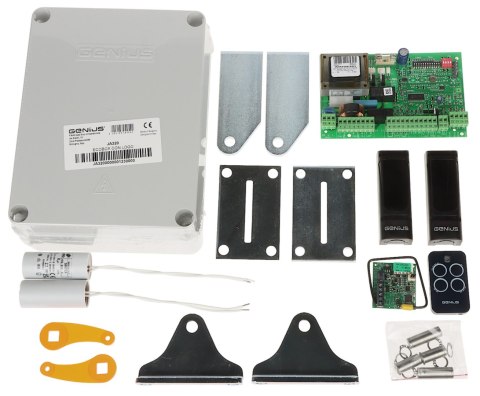 NAPĘD DO BRAMY SKRZYDŁOWEJ GENIUS-GBAT-400/KIT - ZESTAW DO BRAMY DWUSKRZYDŁOWEJ FAAC NAPĘD DO BRAMY SKRZYDŁOWEJ GENIUS-GBAT-400/KIT - ZESTAW DO BRAMY DWUSKRZYDŁOWEJ FAAC