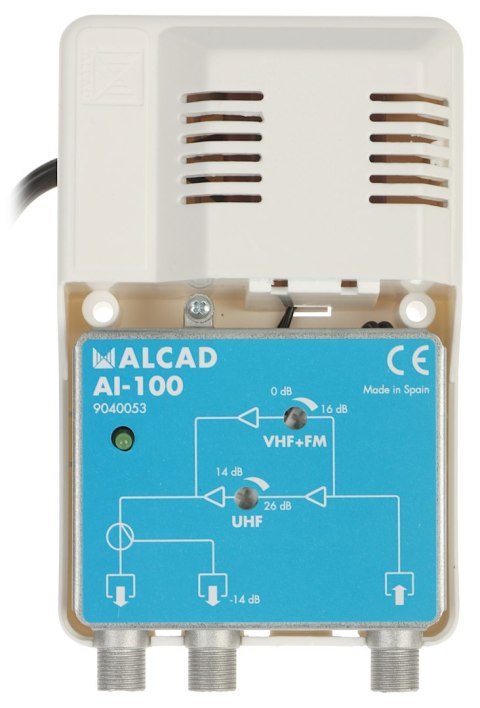 WZMACNIACZ ANTENOWY AI-100 ALCAD WZMACNIACZ ANTENOWY AI-100 ALCAD