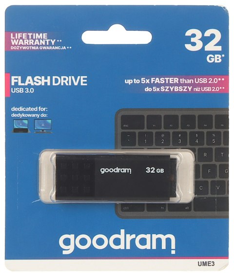 PENDRIVE FD-32/UME3-GOODRAM 32 GB USB 3.0 (3.1 Gen 1) PENDRIVE FD-32/UME3-GOODRAM 32 GB USB 3.0 (3.1 Gen 1)