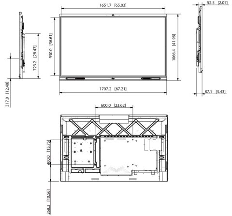 TABLICA INTERAKTYWNA LCH75-MC410-B 75 " - 4K UHD DAHUA TABLICA INTERAKTYWNA LCH75-MC410-B 75 " - 4K UHD DAHUA