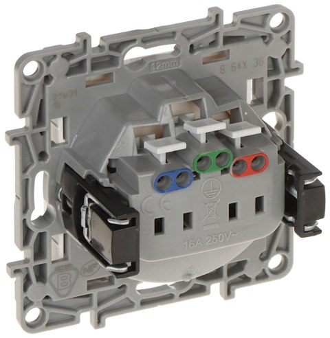 GNIAZDO POJEDYNCZE LE-664536 Niloe 230 V 16 A LEGRAND GNIAZDO POJEDYNCZE LE-664536 Niloe 230 V 16 A LEGRAND