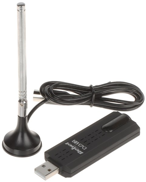 TUNER CYFROWY USB DVB-T/DVB-T2/DVB-C KOM-1060 H.265/HEVC REBEL TUNER CYFROWY USB DVB-T/DVB-T2/DVB-C KOM-1060 H.265/HEVC REBEL