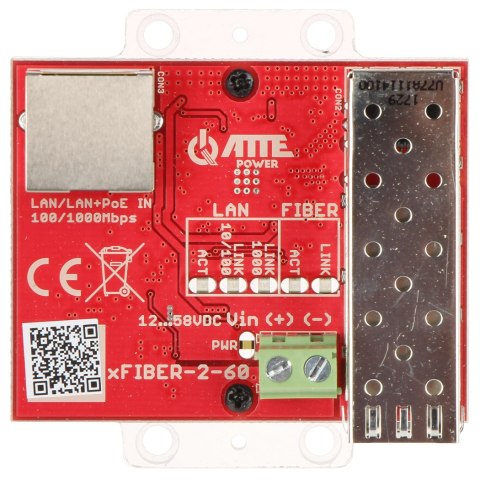 MEDIA KONWERTER XFIBER-2-60 SFP ATTE MEDIA KONWERTER XFIBER-2-60 SFP ATTE