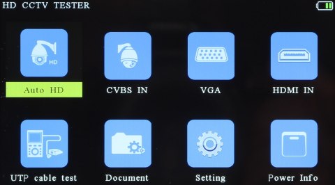 MONITOR AHD, HD-CVI, HD-TVI, PAL MS-ACT50-4K 5 " MONITOR AHD, HD-CVI, HD-TVI, PAL MS-ACT50-4K 5 "