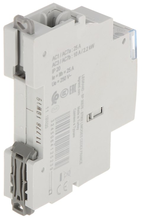 STYCZNIK MODUŁOWY LE-412523 25 A 250 V AC LEGRAND STYCZNIK MODUŁOWY LE-412523 25 A 250 V AC LEGRAND