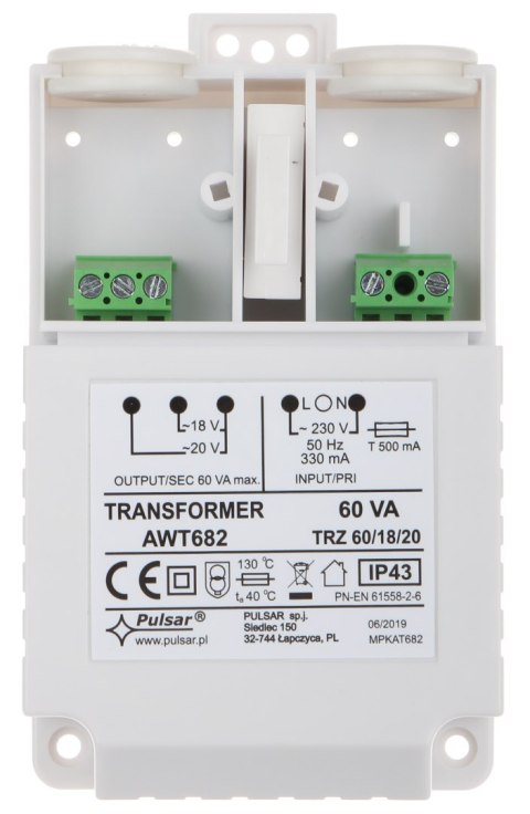 ZASILACZ NAPIĘCIA ZMIENNEGO AWT-682 PULSAR ZASILACZ NAPIĘCIA ZMIENNEGO AWT-682 PULSAR