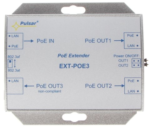 EXTENDER ETHERNET+PoE EXT-POE3 PULSAR EXTENDER ETHERNET+PoE EXT-POE3 PULSAR