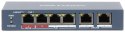 SWITCH POE DS-3E0106HP-E 4-PORTOWY Hikvision