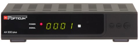 TUNER CYFROWY DVB-S/S2 OPTI-AX300-PLUS TUNER CYFROWY DVB-S/S2 OPTI-AX300-PLUS