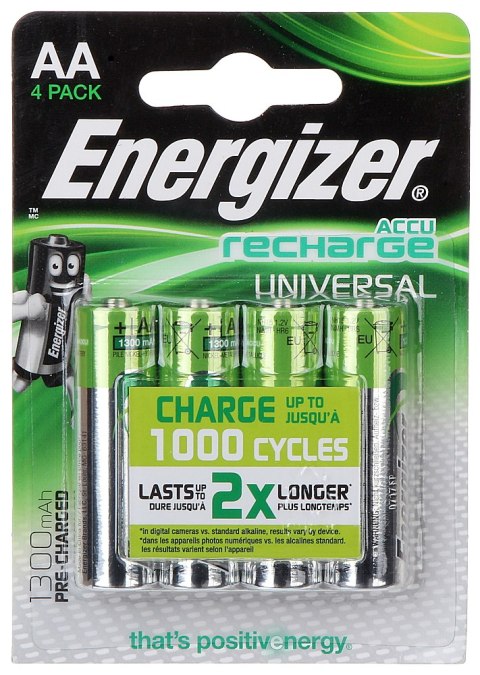 AKUMULATOR AKU-AA-1300/E*P4 1.2 V HR6 AA ENERGIZER AKUMULATOR AKU-AA-1300/E*P4 1.2 V HR6 AA ENERGIZER