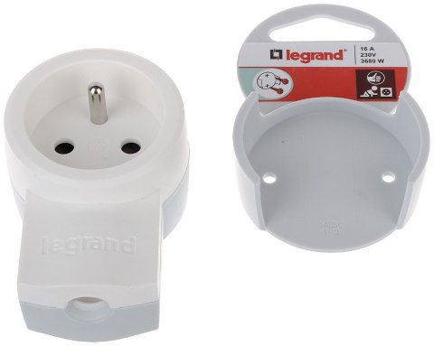GNIAZDO KĄTOWE LE-50109 230 V 16 A LEGRAND GNIAZDO KĄTOWE LE-50109 230 V 16 A LEGRAND