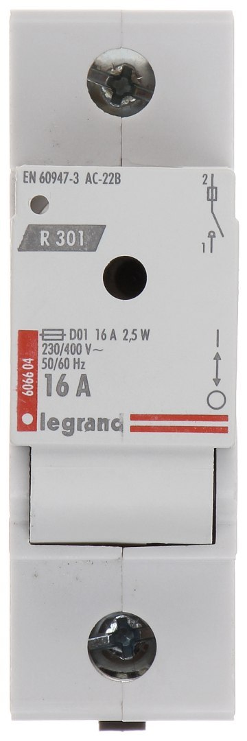 ROZŁĄCZNIK BEZPIECZNIKOWY LE-606604 JEDNOFAZOWY 16 A D01 LEGRAND ROZŁĄCZNIK BEZPIECZNIKOWY LE-606604 JEDNOFAZOWY 16 A D01 LEGRAND