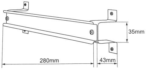 SZYNA MONTAŻOWA DIN TS-35 OMI-5-DIN DO OBUDOWY OMI-5 SATEL SZYNA MONTAŻOWA DIN TS-35 OMI-5-DIN DO OBUDOWY OMI-5 SATEL