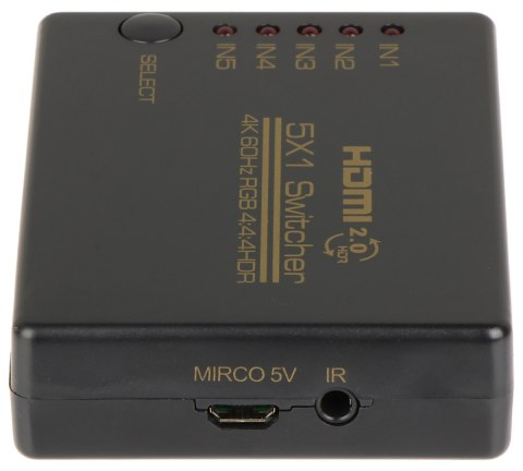 PRZEŁĄCZNIK HDMI-SW-5/1P PRZEŁĄCZNIK HDMI-SW-5/1P