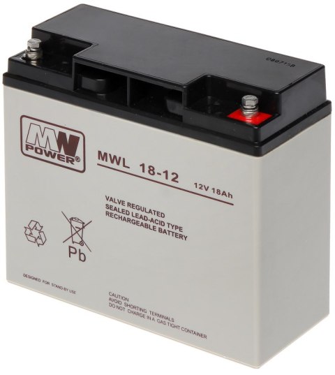 AKUMULATOR 12V/18AH-MWL AKUMULATOR 12V/18AH-MWL