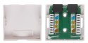 GNIAZDO KOŃCOWE RJ45-2G2 PODWÓJNE