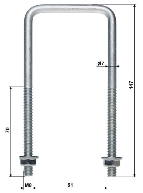 CYBANT CYB-60/M8X140 CYBANT CYB-60/M8X140