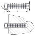 TRZYMAK D-10*P100