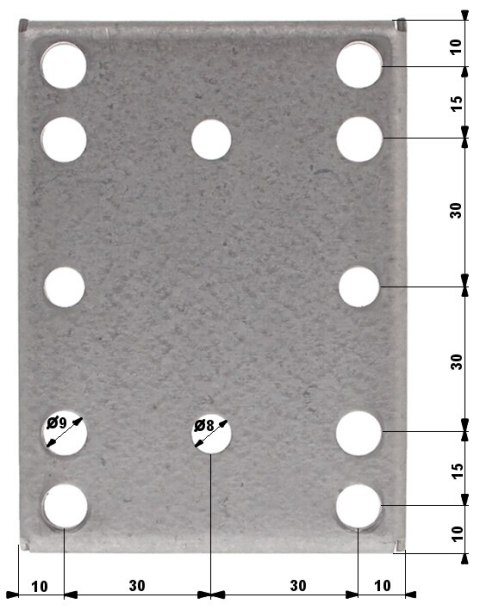 UCHWYT NA SŁUP BRU-1 UCHWYT NA SŁUP BRU-1