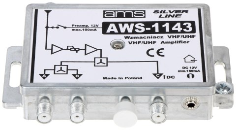 WZMACNIACZ ANTENOWY AWS-1143 AMS WZMACNIACZ ANTENOWY AWS-1143 AMS