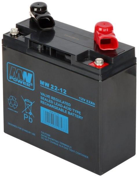 AKUMULATOR 12V/22AH-MW MW Power AKUMULATOR 12V/22AH-MW MW Power