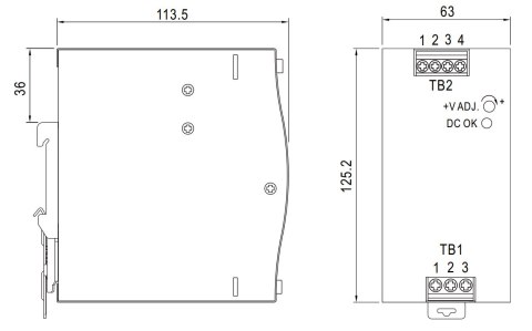 ZASILACZ IMPULSOWY NDR-240-24 MEAN WELL ZASILACZ IMPULSOWY NDR-240-24 MEAN WELL